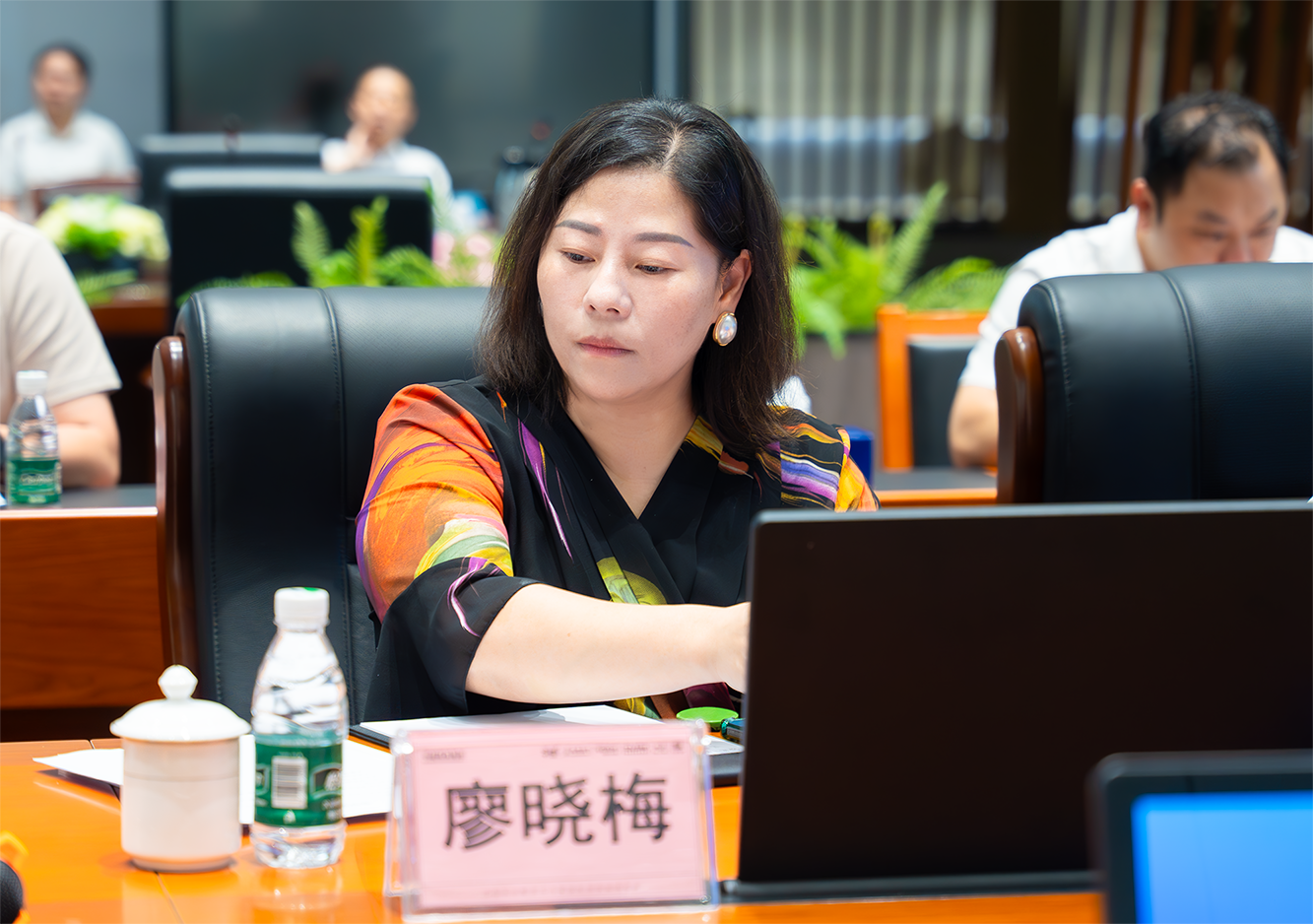 民进广东省委会主委鲁修禄带队莅临华盛调研指导