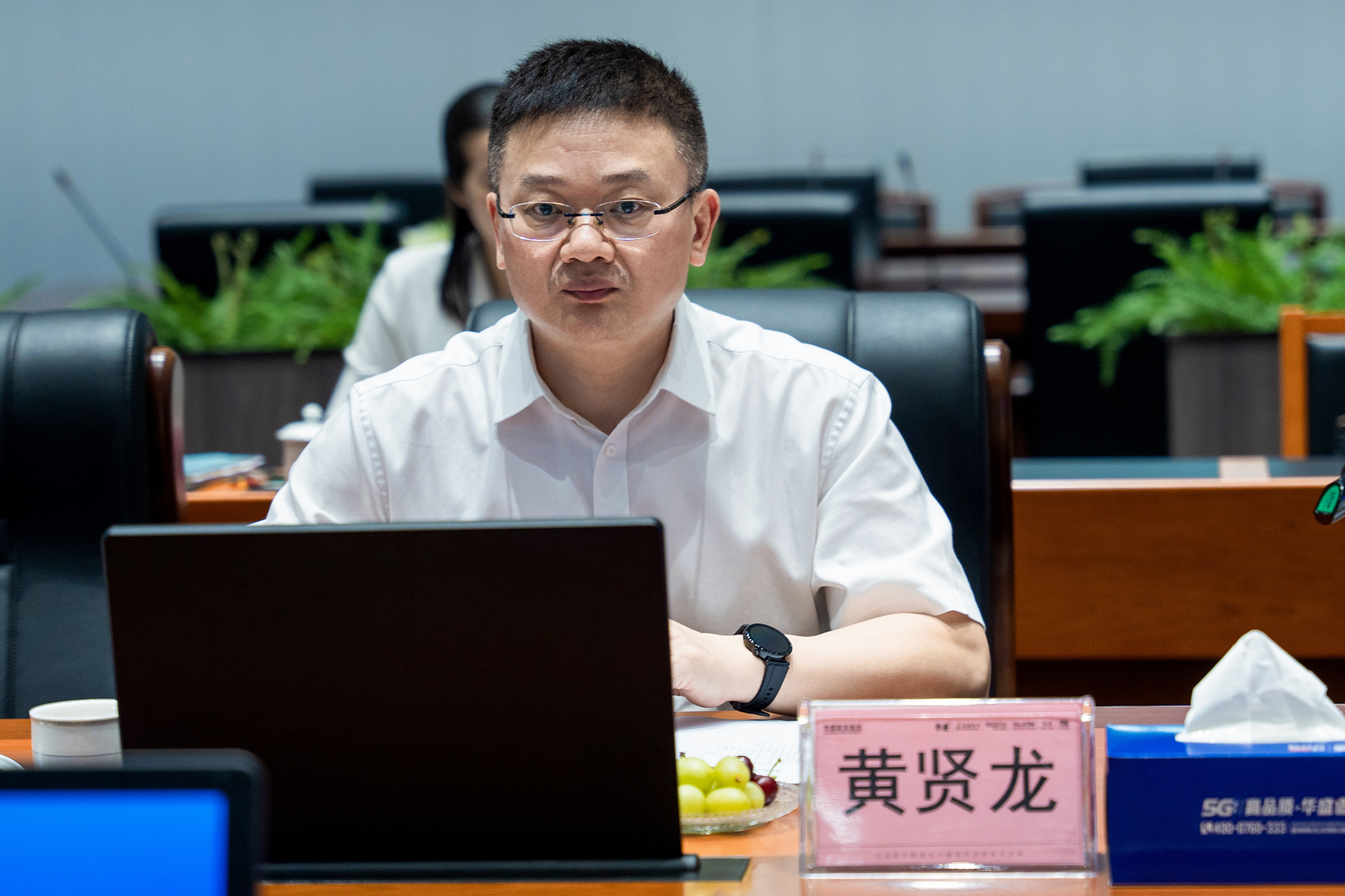 民进广东省委会主委鲁修禄带队莅临华盛调研指导