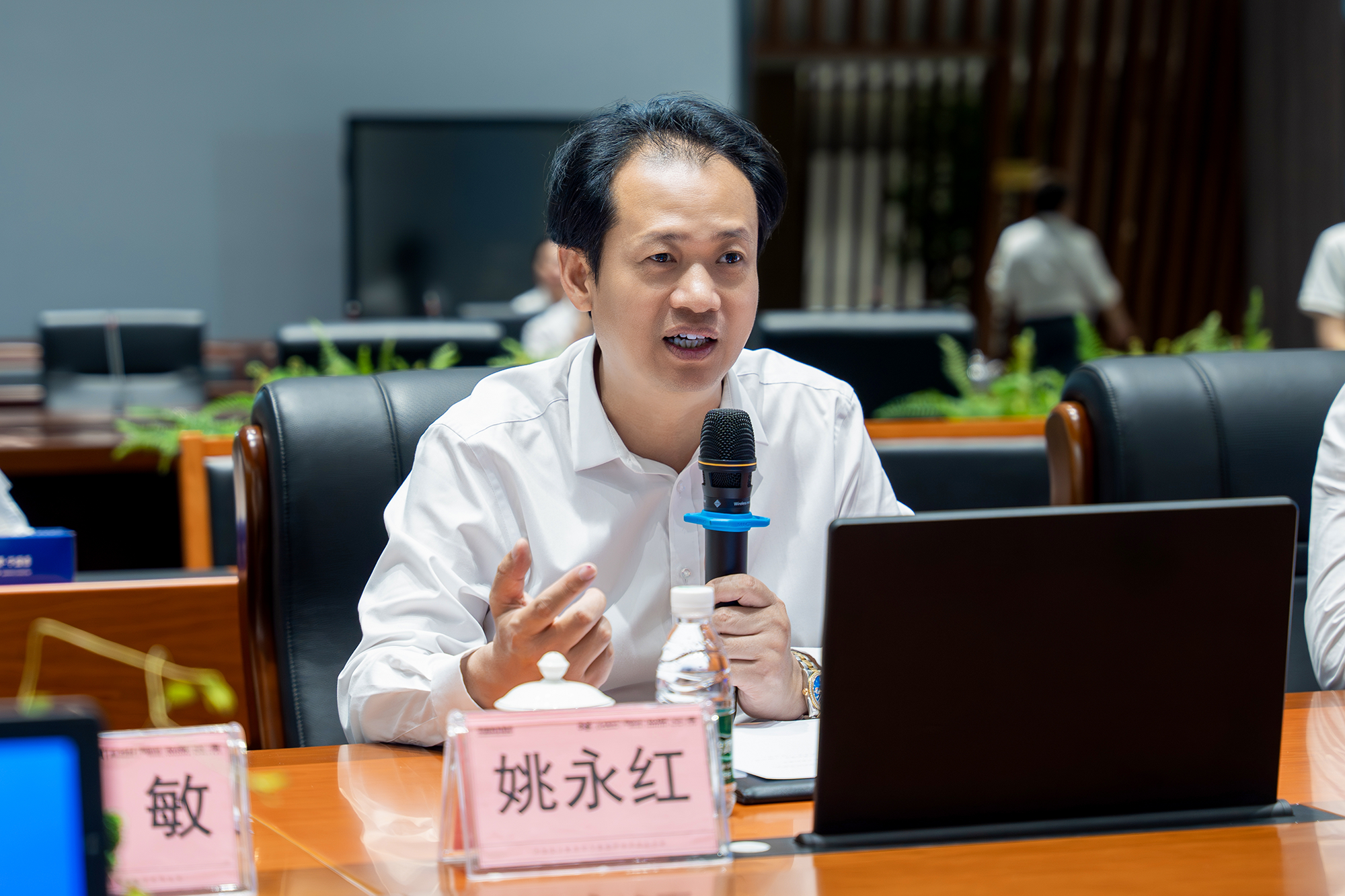 民进广东省委会主委鲁修禄带队莅临华盛调研指导