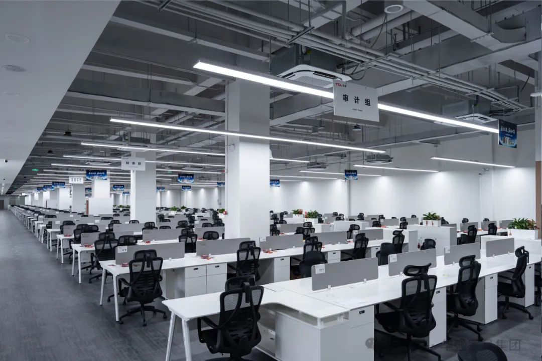 华盛家具集团助力头部企业TCL空调营造高效协作办公空间